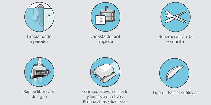 Limpiafondos Dolphin E25
