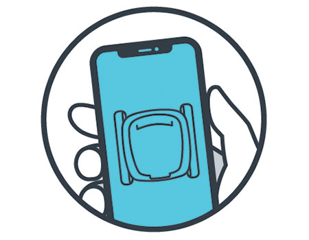 Con la tecnología Bluetooth App MyDolphin Plus para programar y controlar los programas de limpieza, temporizador semanal, selector de ciclo, retardo de inicio, navegación manual y registro.