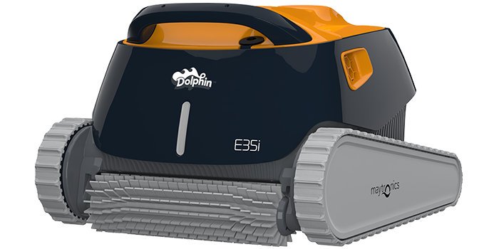 El limpiafondos Dolphin Carrera 30 proporciona una limpieza fiable, cómoda y rentable para de la piscina. Su fiable método de filtración en cualquier condición de la piscina y el cepillado activo en toda superficie, optimizan la higiene de la piscina.